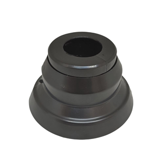Havlupan Pprc Boru Gizleme Aparatı-Ayarlı 8 cm-Siyah