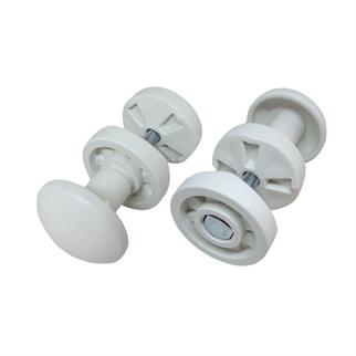 Havlupan Üzeri Bornoz Askılık-Beyaz