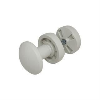 Havlupan Üzeri Bornoz Askılık-Beyaz