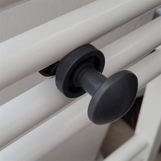 Havlupan Üzeri Bornoz Askılık-Siyah