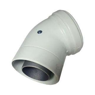 Hermetik Baca Dirseği - 45 Derece (İçi Alüminyum)