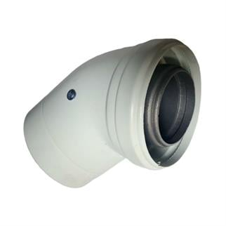 Hermetik Baca Dirseği - 45 Derece (İçi Alüminyum)