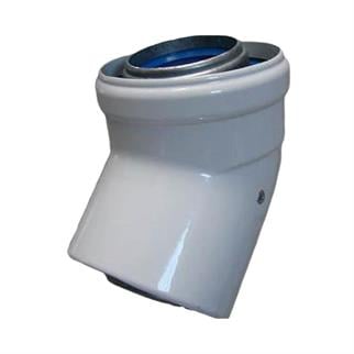 Hermetik Baca Dirseği - 45 Derece (İçi Alüminyum)