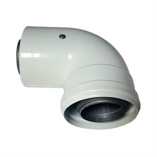 Hermetik Baca Dirseği - 90 Derece (İçi Alüminyum)