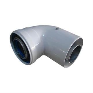 Hermetik Baca Dirseği - 90 Derece (İçi Alüminyum)