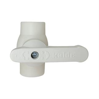 Kalde 32 mm Plastik Küresel Vana