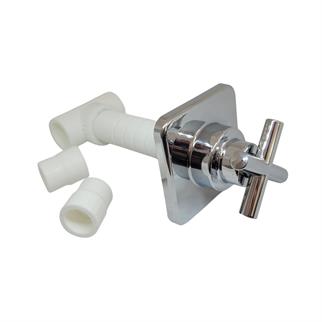 Kalde Ankastre Aç Kapa Ara Kesme Vanası 25x1/2 Plastik