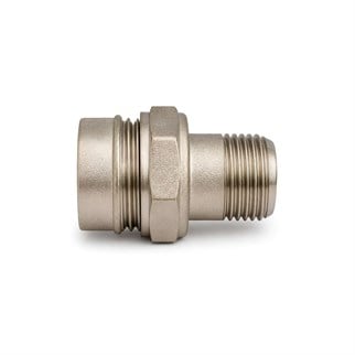 Kalde Düz Rakor Pirinç 1/2”