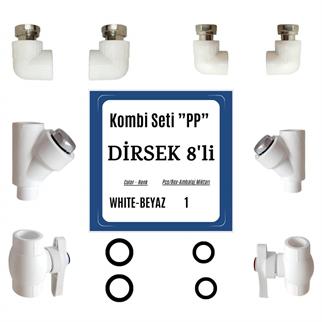 Kalde Hazır Kombi Seti - Dirsekli Kombi Alt Bağlantı Filitre