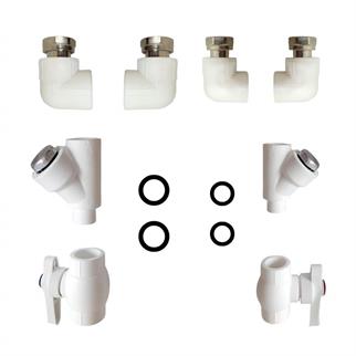 Kalde Hazır Kombi Seti - Dirsekli Kombi Alt Bağlantı Filitre