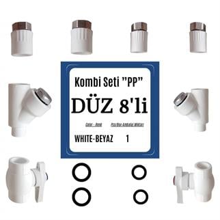 Kalde Hazır Kombi Seti - Düz Kombi Alt Bağlantı Filitre