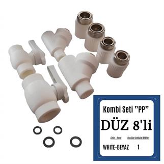 Kalde Hazır Kombi Seti - Düz Kombi Alt Bağlantı Filitre