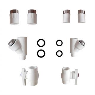 Kalde Hazır Kombi Seti - Düz Kombi Alt Bağlantı Filitre