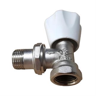 Kalde Köşe Radyatör Vanası - 1/2 - Ağır Tip