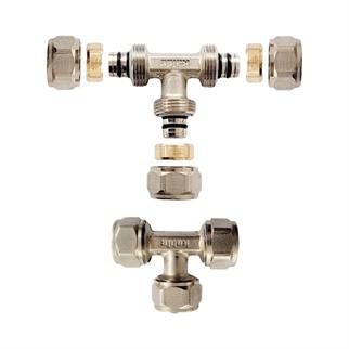 Kalde Mobil Boru Pex Te Parçası 16x16x16 mm