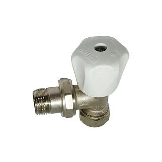 Kalde Pex Radyatör Vanası - Köşe - 1/2 - Hafif Tip - Eco