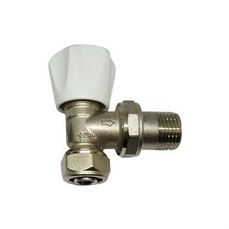 Kalde Pex Radyatör Vanası - Köşe - 1/2 - Hafif Tip - Eco