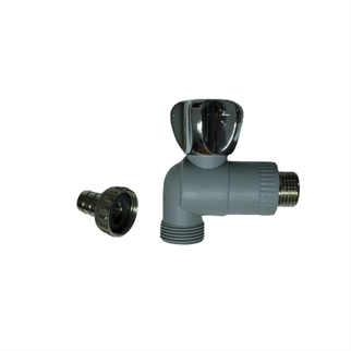 Kalde Plastik Gövdeli Bahçe I Çamaşır Musluğu 1/2