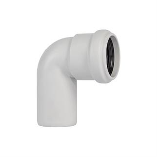 Kalde Pvc Kapalı Dirsek 50x87°