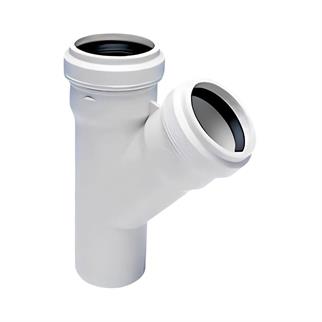 Kalde Pvc Tek Çatal 45°-50x50