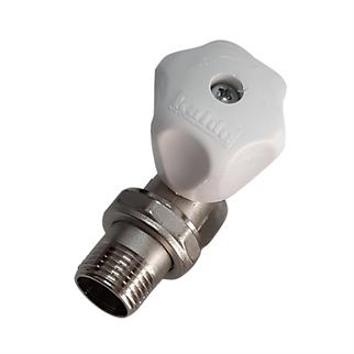 Kalde Radyatör Vanası - Köşe - 1/2 - Hafif Tip - Eco