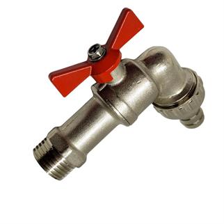 Kalde Rakorlu Küresel Musluk 1/2 Bahçe Musluğu