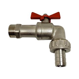 Kalde Rakorlu Küresel Musluk 1/2 Bahçe Musluğu