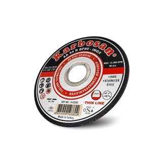 Karbosan İnox Kesme Taşı 115x1.0x22.23 mm