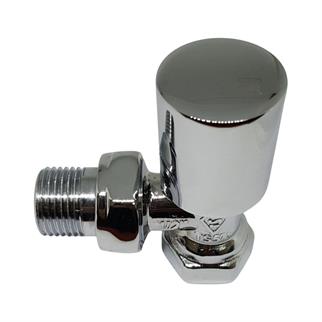 Kas 1/2 Krom Köşe Radyatör Vanası - Krom Havlupan Vanası