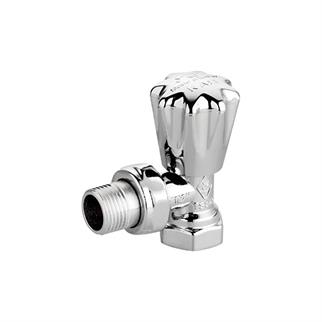 Kas Krom Köşe Radyatör Vanası 1/2