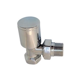 Krom Eco Havlupan Vanası Normal Köşe-1/2x1/2