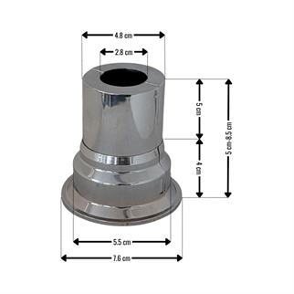 Krom Havlupan Pprc Rekor Gizleme Aparatı-Kilitli