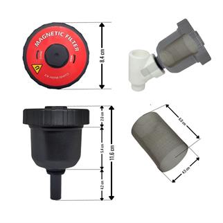 Schnell Magna Clean Kombi Tesisat Manyetik Filtresi