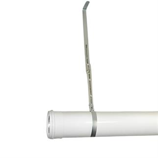 Metal Baca Askı Kelepçesi - Ayarlanabilir İki Parça