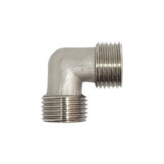 Metal Eşit Erkek Dirsek 1/2x1/2