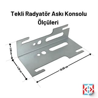 Panel Radyatör Askı Konsolu Tek Parça