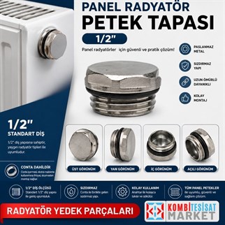 Panel Radyatör - Petek Tapası -1/2