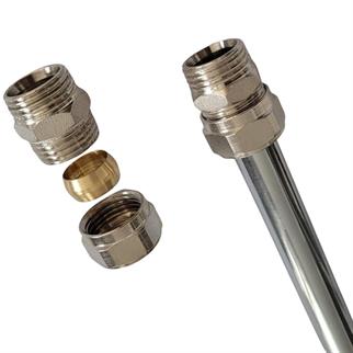 Pex Boru Bağlantı Rekoru Ø16 x 1/2 Erkek