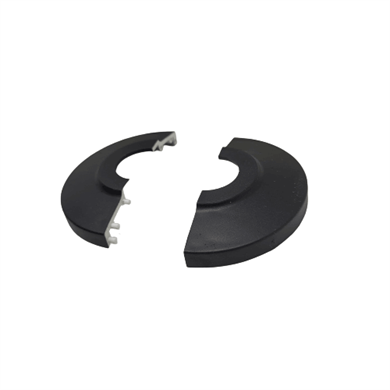 Pex Boru Gizleme Rozeti 16 mm- Mat Siyah