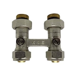 Pex H-Ventil Bağlantı Kollektörü Ø16x1/2 - Rekorlu