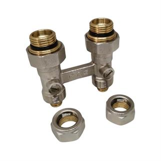 Pex H-Ventil Bağlantı Kollektörü Ø16x1/2 - Rekorlu