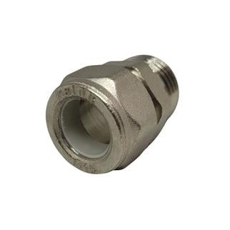 Pex Metal Boru Bağlantı Rekoru Ø15 x 1/2 Dış Dişli