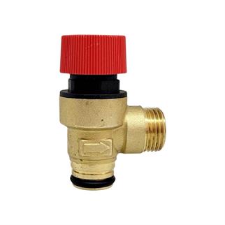 Pirinç Kombi 3 Bar Emniyet Ventili 1/2