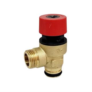 Pirinç Kombi 3 Bar Emniyet Ventili 1/2