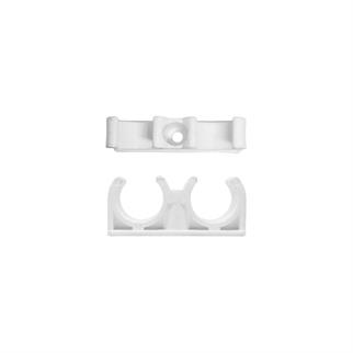 Plastik Çiftli Kelepçe 20 mm