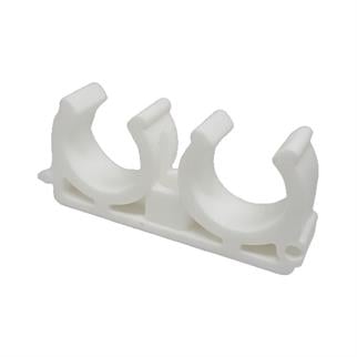 Plastik Çiftli Kelepçe 32x34 mm