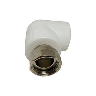 Plastik Hareketli Dişi Dirsek 20x1/2”