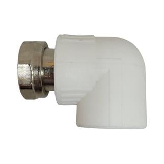 Plastik Hareketli Dişi Dirsek 25x3/4”