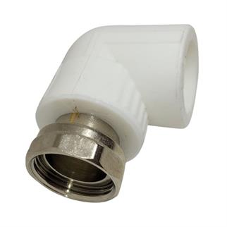 Plastik Hareketli Dişi Dirsek 25x3/4”