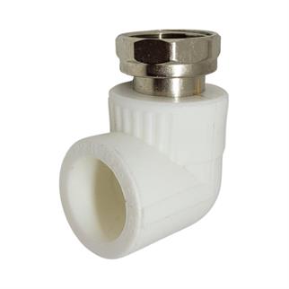 Plastik Hareketli Dişi Dirsek 25x3/4”